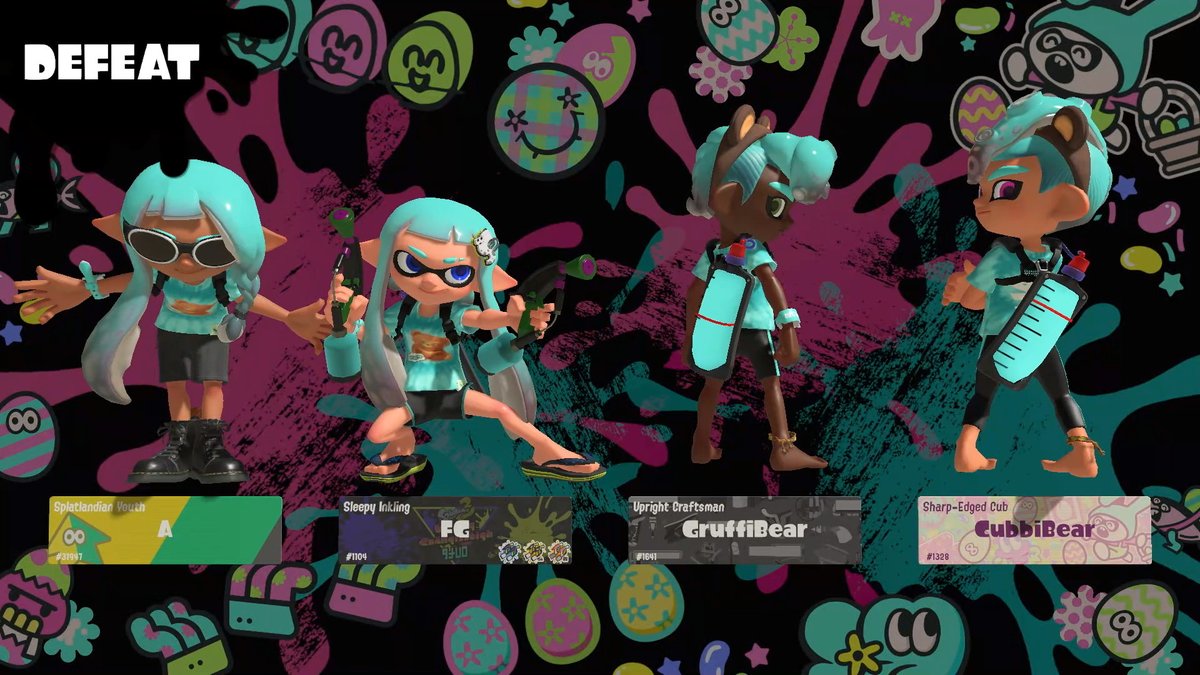 Nemyoseo's tweet photo. GG @Sleepy_FG #Splatoon3 #NintendoSwitch https://t.co/Kx6ZYbvIG7