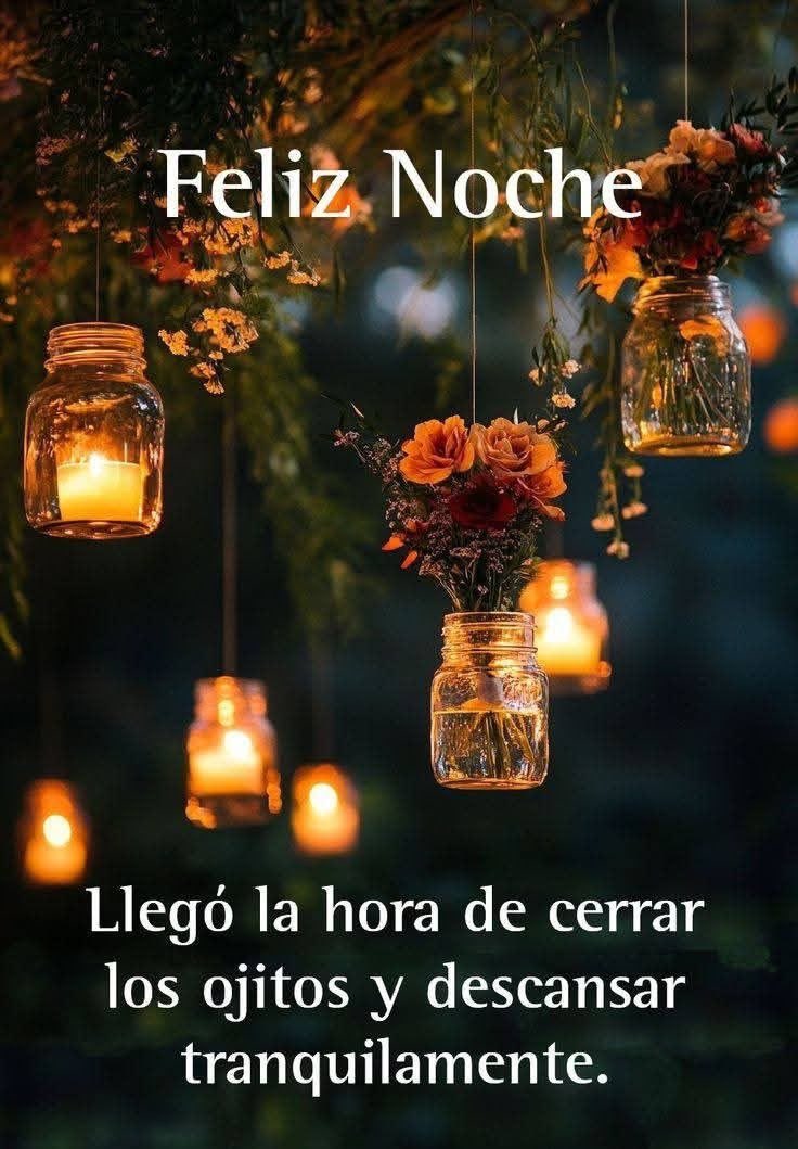 Te deseo una linda noche…
Confía en Dios y descansa..