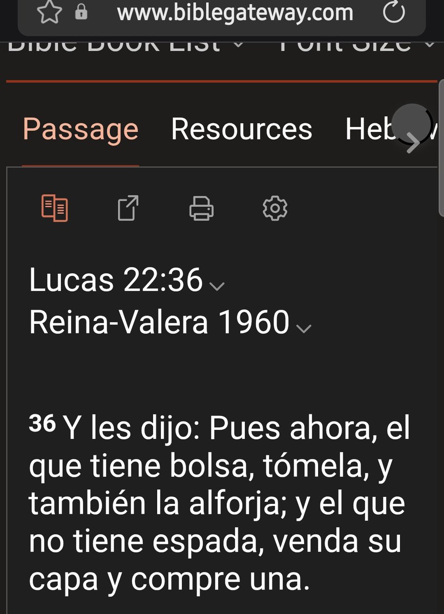 Jesús "el pacifista"...
