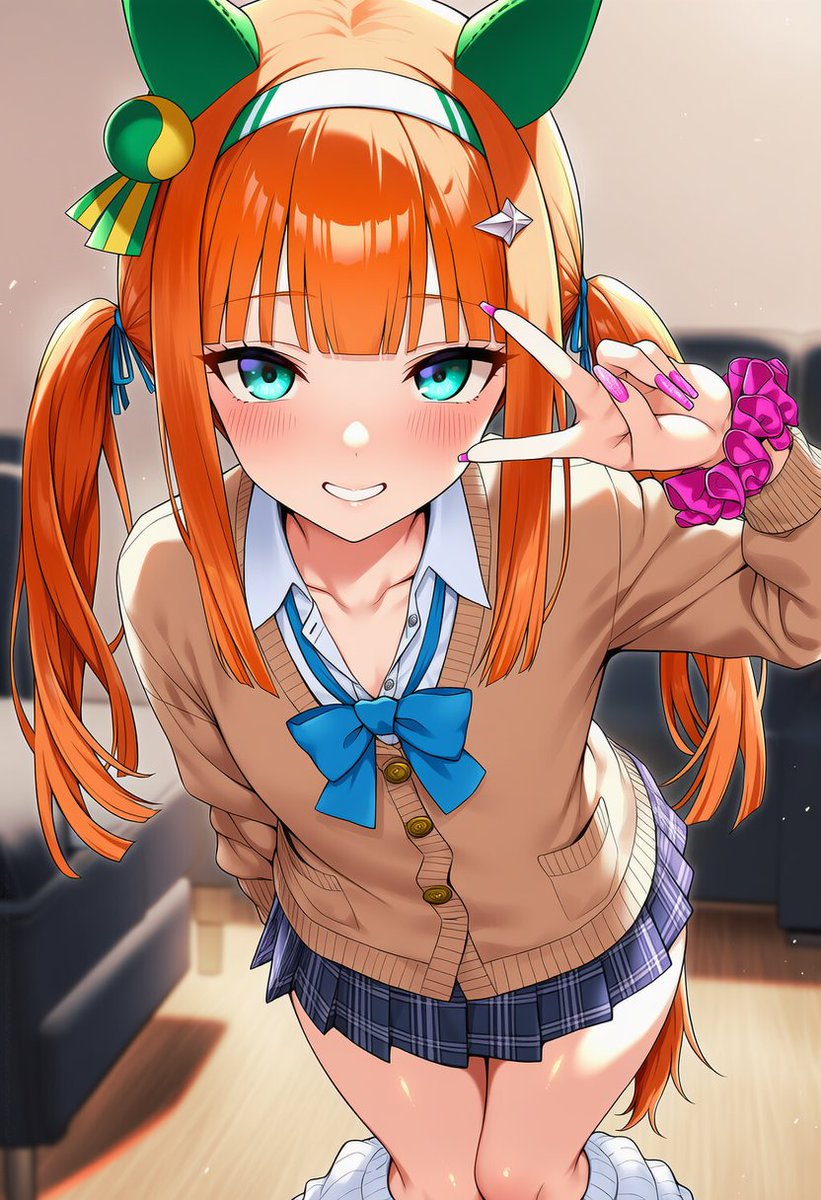 znsqnjk8j's tweet image. ぎゃる制服ツインテールピース　サイレンススズカ
#ウマ娘 #umamusume #AIart️️️️️️️️️️️️️️️️️️️️️️️️️️️️️️️️️️️️️️️️️️️️️️️️️️️