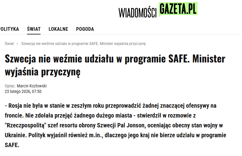 LechJerzy's tweet photo. @magdasobkowiak Szwecja i Niemcy będą tylko zarabiały na polskim kredycie SAFE który Polacy będą spłacali prze długie dziesięciolecia https://t.co/qrTrCysHYV
