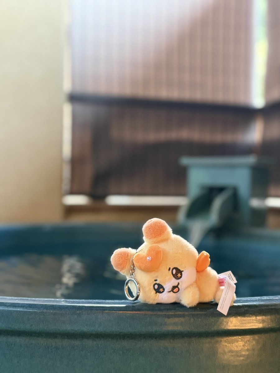 いい湯だな♨️
この子、こういう時にぴったり🤣