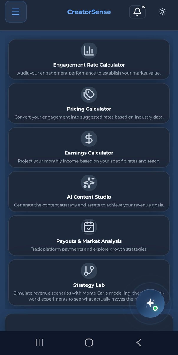 CreatorSenseAI tweet media