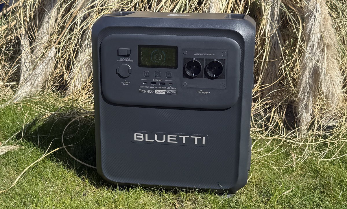 nbc_net's tweet image. Lighter than the competition: XXL Powerstation Bluetti Elite 400 review dlvr.it/TRzQLX #Bluetti #Powerstation #EnergyStorage #PortablePower #EcoFriendly