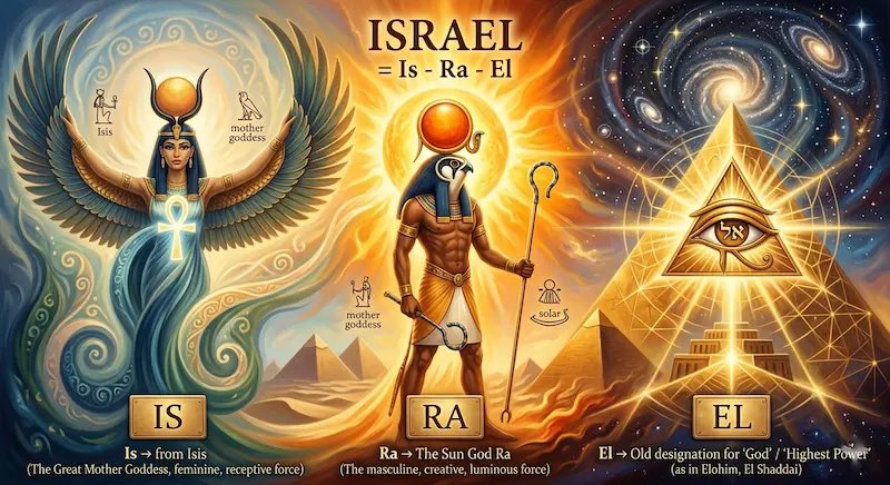 Israel – Die ursprüngliche Bedeutung von Is Ra El 
lunaterramartis.com/2026/04/11/isr…