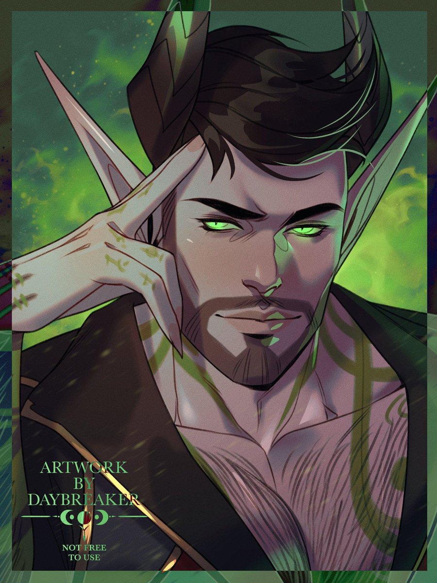 FelboundPhoenix's tweet photo. @Felcrystal Everyone needs a warlock, blood mage, and a fel demon boy. 
Both by D4ybreaker https://t.co/CBFuwWb3r0