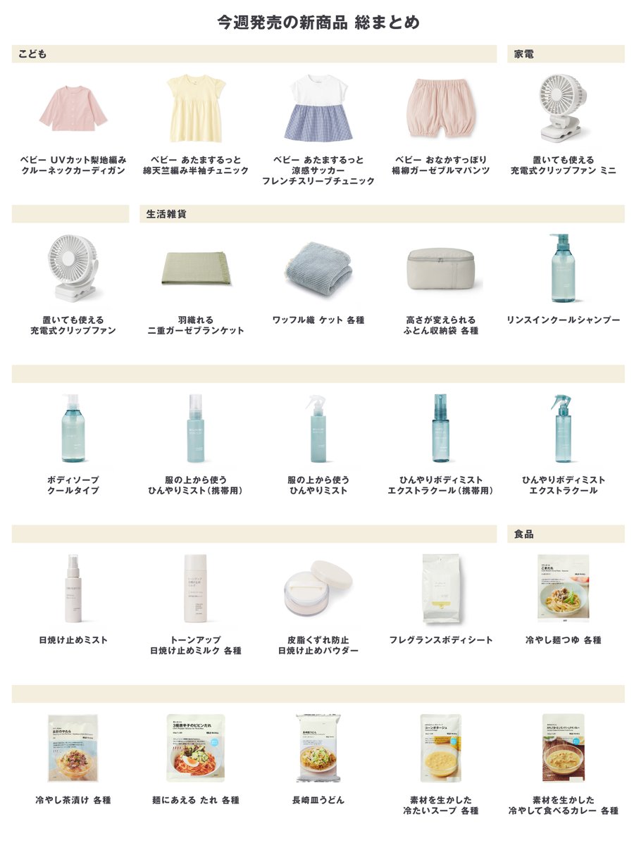 無印良品 tweet media