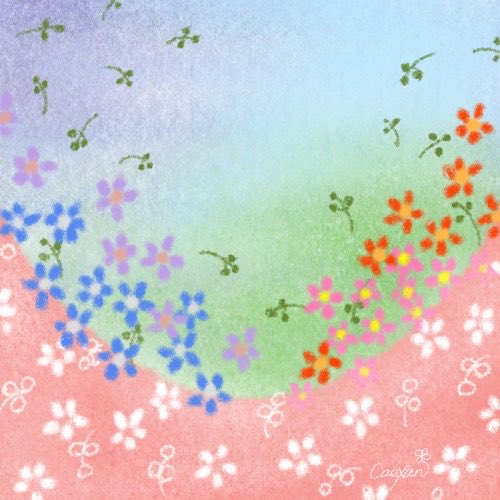 amagaerumba's tweet image. procreateでパステル調のデジタルイラストを描いています。

誘われて...

暖かい甘い空気に誘われて
淀んだ空気の部屋から飛び出した
そこに広がる安堵に包まれ
いつまでも貪るように
全身で感じる悦び

#デジタルパステルアート協会
#procreateart 
#digitalartists 
#dibujo