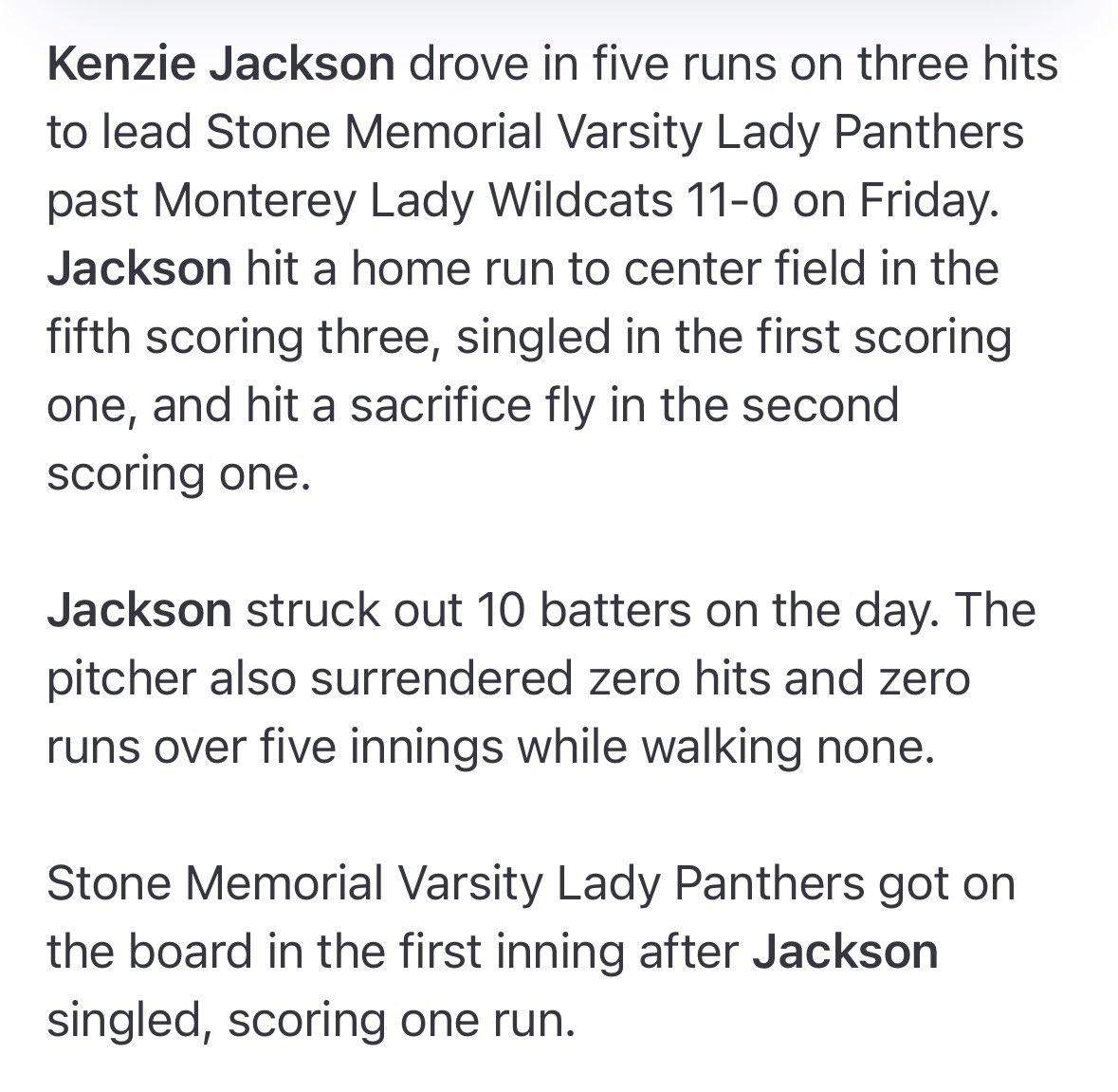 Kenzie Jackson (2028) RHP/2WAY tweet media
