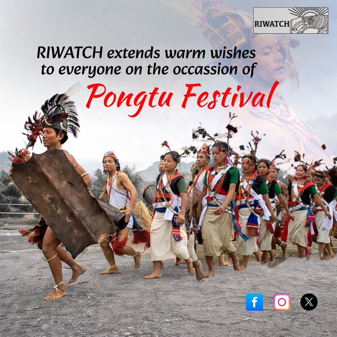 Riwatch2009's tweet image. RIWATCH extends warm wishes to everyone on the occasion of "Pongtu Festival"!....✨

May this celebration of heritage and togetherness inspire peace, prosperity, and hapiness.

#riwatch #pongtufestival #culturalpreservation #arunachalpradesh #tutsatribe