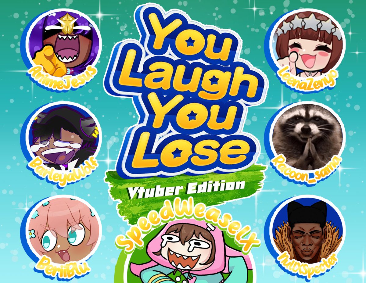WeaselSpeed's tweet photo. 📢You Laugh You Lose📢
Super excited to be hosting this tomorrow (4/11) at 3pm CST~✨
🔽🔽🔽Got a funny video? Post it below 🔽🔽🔽 https://t.co/QeOR7JkFD0