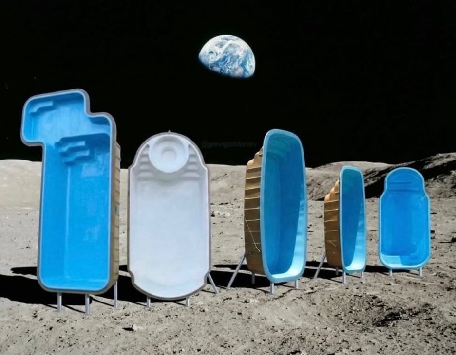 Como que o pessoal que foi pra lua descobriu que estava longe de casa.