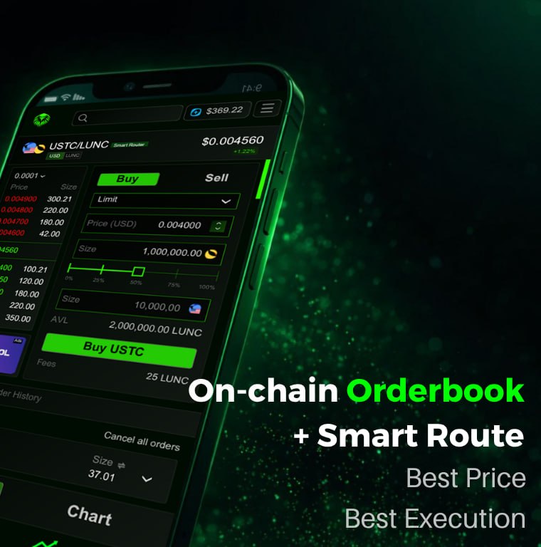 garuda_defi's tweet image. A new proposal to utilize treasury with two major features :
1. Orderbook
2. smart route
Will be live soon.. 

We’d love to hear your thoughts before moving forward.

Documentation :
drive.google.com/file/d/1GLNSW7…
Join the discussion t.me/Garudaverse99
#LUNC #DeFi