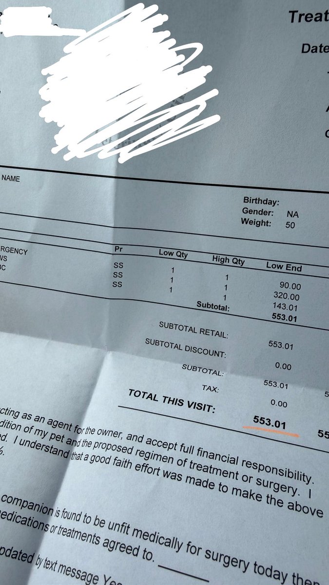 unexpected vet visit for my cat rn can we try to raise $553 to pay for his vet bill ? 🥺 my poor baby needs x-rays and blood work done