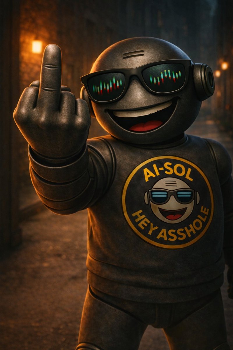 AISOL2774653's tweet photo. You don’t need alpha.
You need self control. 🖕
#AISOL #Crypto #Degens https://t.co/iDnJ2eaeBu