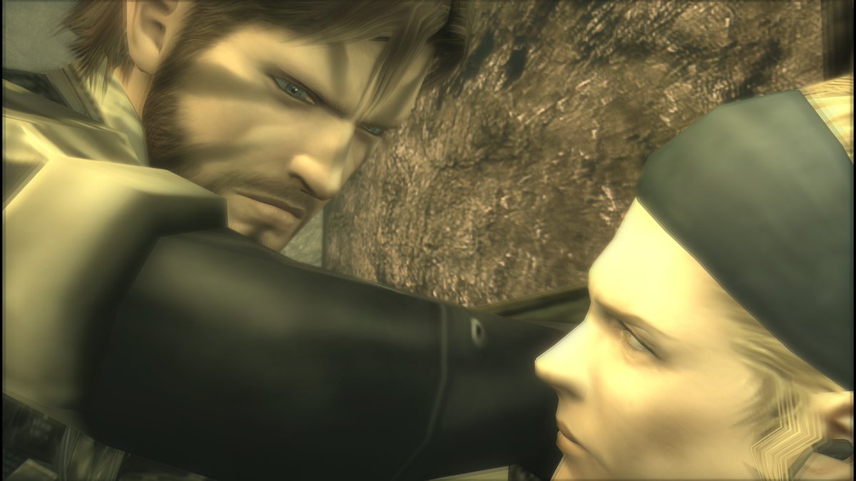 اللي خلاني ارجع العب اللعبة الاصلية بدل الريميك هو اني اشوفها اجمل. صحيح ان الريميك يمتلك جرافيكس عالي، لكن هذا ما يعني انها اجمل من اللعبة الاصلية
#MGS3