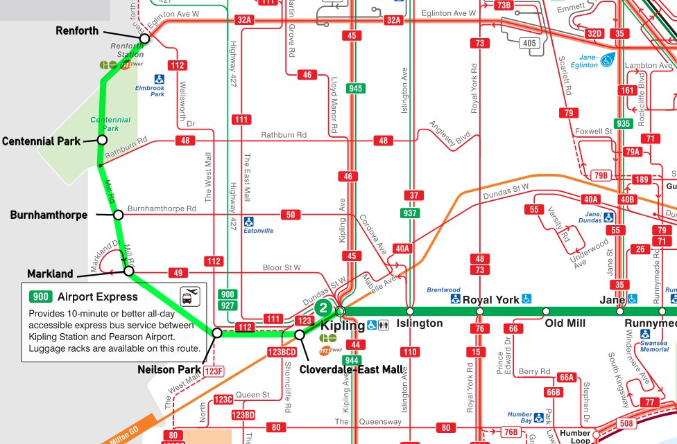 yshc's tweet photo. With all the discussion on Scarborough east LRT, how about completing the east-west loop with an Etobicoke transit extension https://t.co/m7JSvDfs56