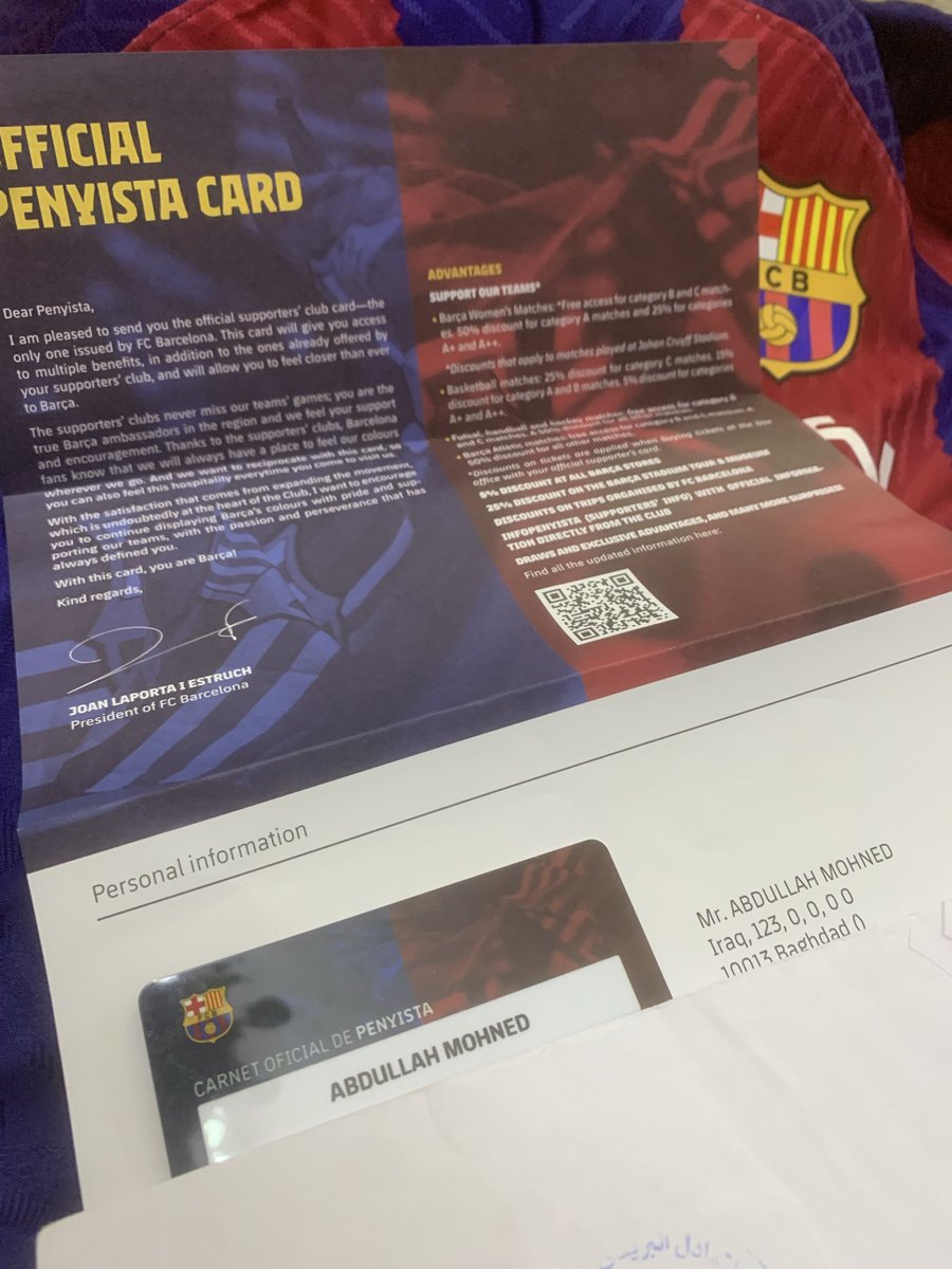 apodefcb's tweet photo. في مثل هذا اليوم قبل ثلاث سنوات اصبحت مشجع رسمي لنادي حياتي برشلونة❤️💙 https://t.co/dtTpc69kKz