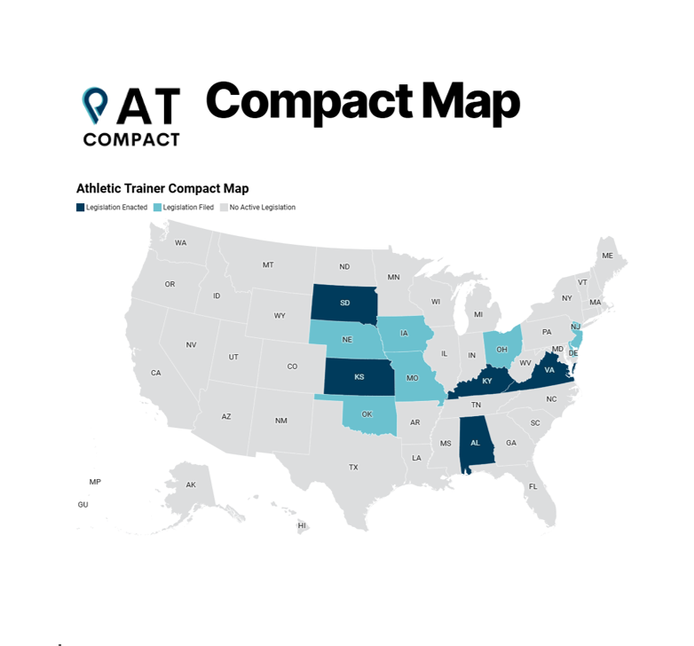 tothebonecast's tweet image. Who has a good bookie, I'm looking to take bets on the next states that will enter the athletic training interstate compact! 

#athletictraining #athletictrainer #ATCompact @BOCATC