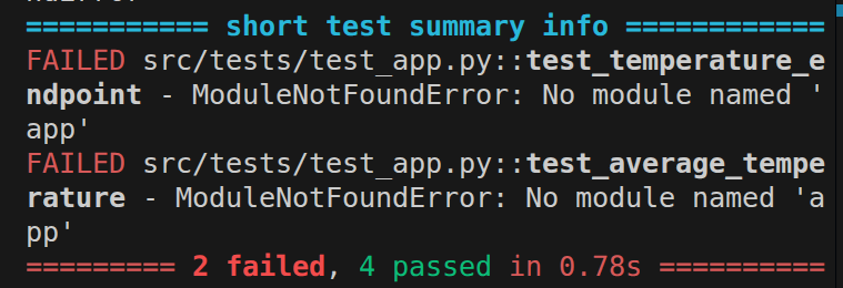 Menna_Salah03's tweet photo. قطعت شوط في الunit tests بس لسة شويتين حلوين
كنت محتارة بين اني استخدم pytest و unittest و قررت آخد الاتنين الاولى للتستات نفسها و التانية ناخد الموديول اللي بيعمل mock data و client 
في لخبطة كتير حصلت في الgit بس حشوفها  بعد ما أخلص التستات الأول
#YearOfDevOps https://t.co/o3lSqYMZSK