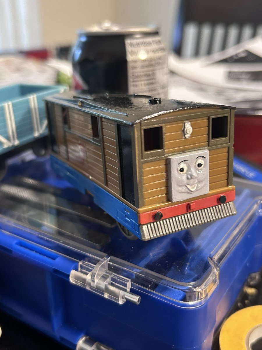 Don’t worry, his eyebrows and eyes will be thicker