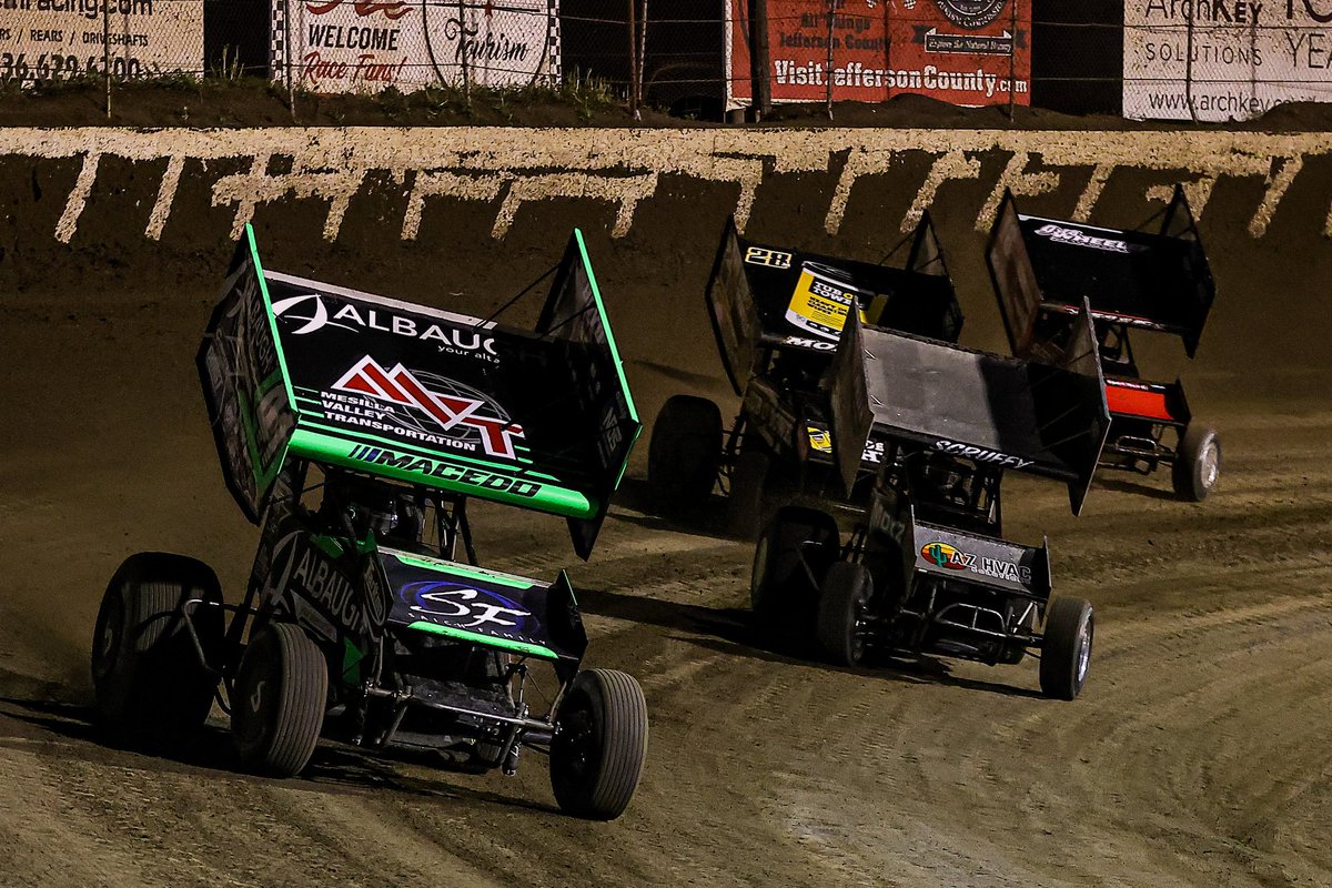 WorldofOutlaws's tweet photo. .@Carson_Macedo wins #WIXFilters Heat Three and goes to the @ToyotaRacingUSA Dash with @torgersonracing!

Transfers:
3. @billbalogracing 
4. @armitagewill7 
5. @connermorrell28 

To @MicroLiteLLC LCS:
6. Moore
7. Thiel
8. Potter
9. Goodno https://t.co/zMvsiBh5zs