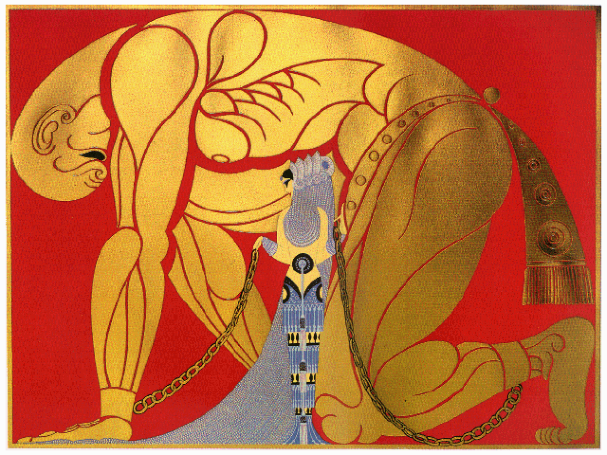 0zmnds's tweet photo. Erté https://t.co/Bsk9ILshKK