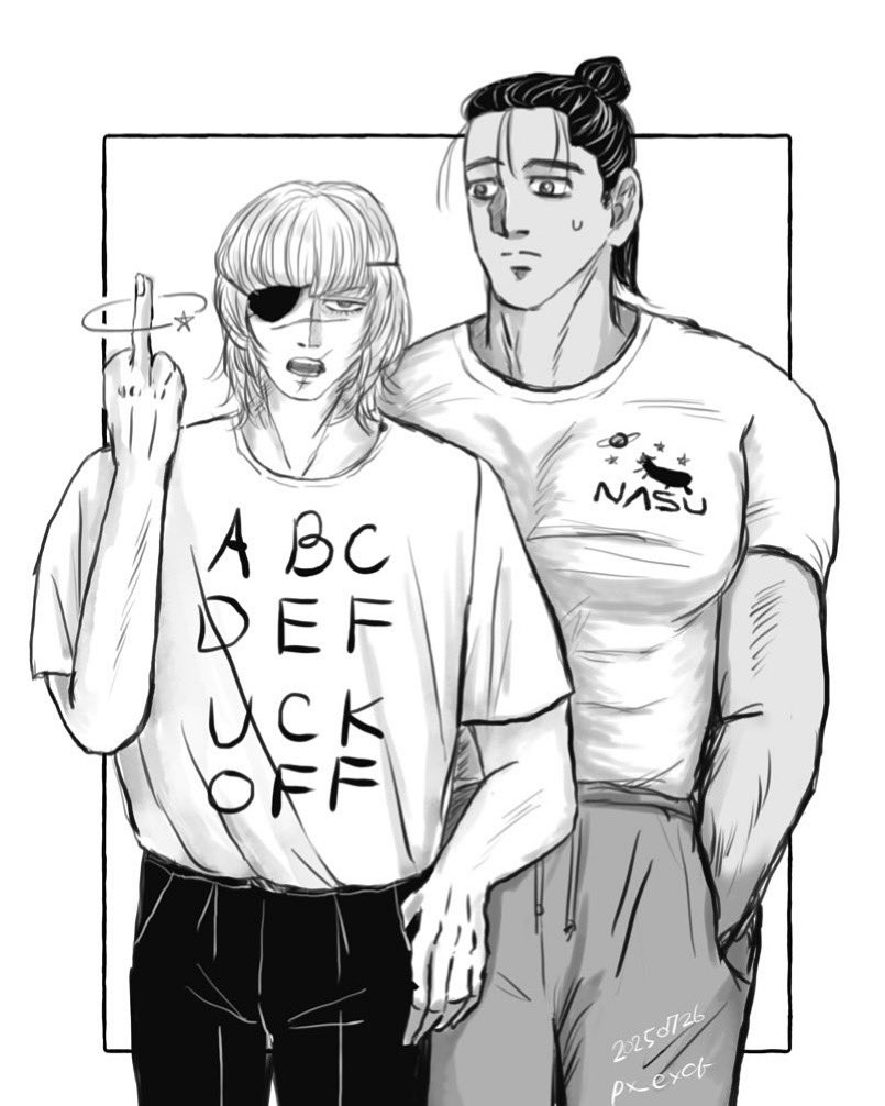 N⚪︎SA関係の絵がこれしかなかった🍆(いや関係でもなんでもないが…)