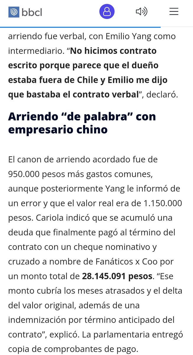ButcherRavilaa's tweet photo. Karol Cariola "no recibió ningún tipo de beneficio".
Pagó 28 millones en arriendo cuando dejó el departamento, después que se supo del caso. https://t.co/kaab379shL