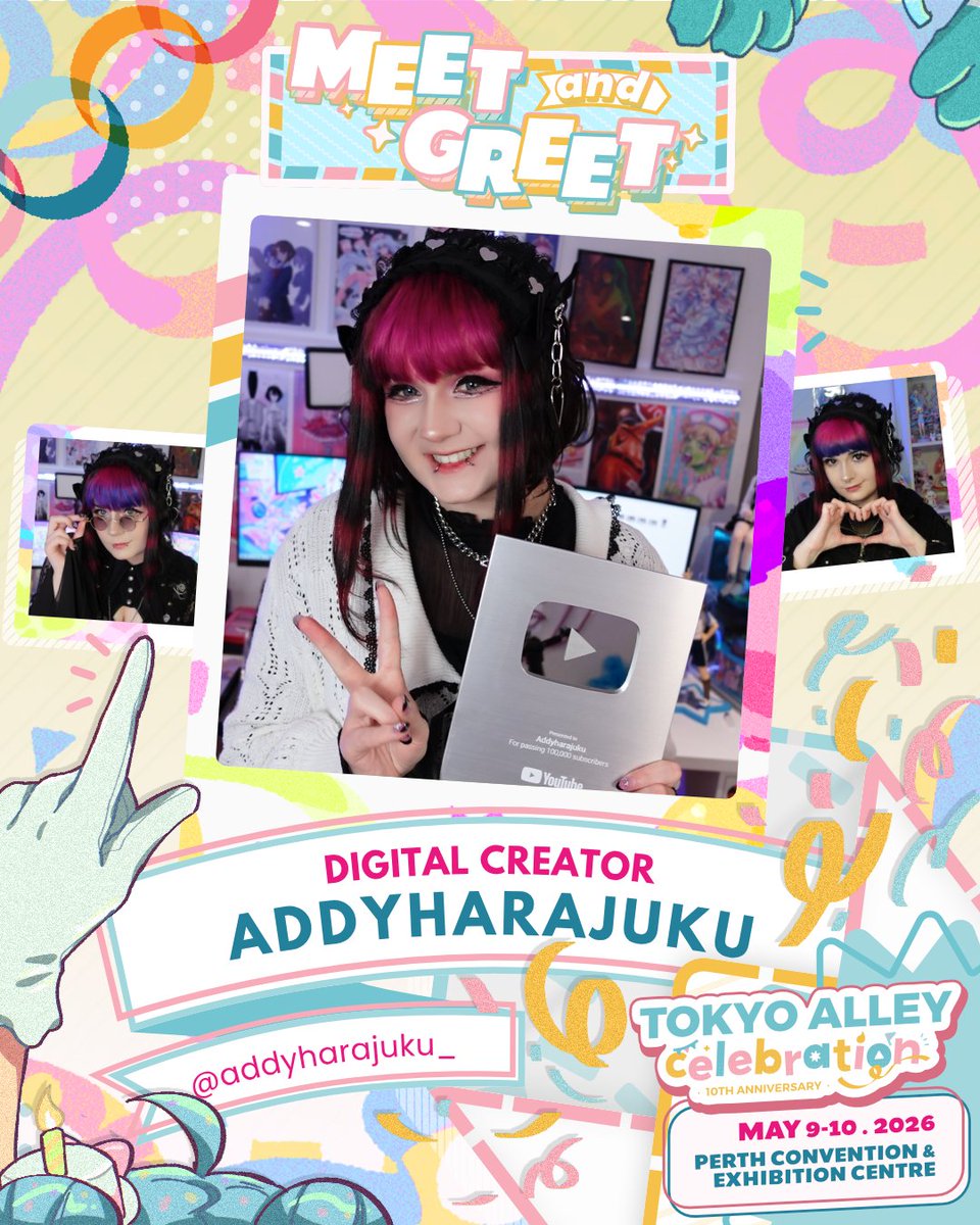 🎂TOKYO ALLEY (9-10.05.2026)🎀 tweet media
