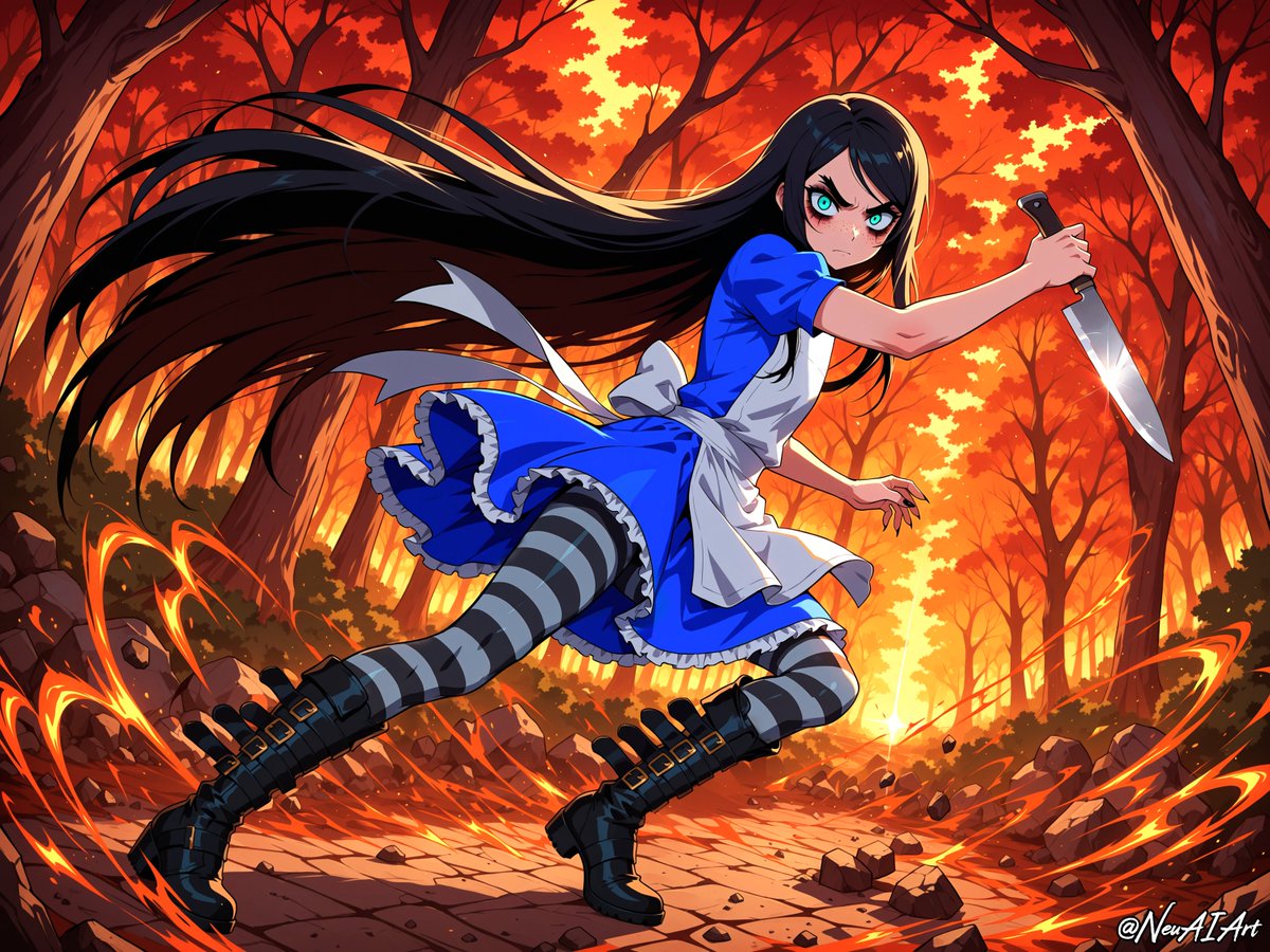 QT Alice! Thanks for the invite~
<a href="/Anrian_Femboy/">Anrian the Femboy</a> 

Wonderland is not looking too good these days...

#femboy #aiart #sissy #crossdressing #男の娘 #otokonoko #OCart #OC #cosplay #AmericanMcgeeAlice