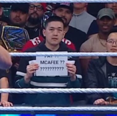 xoxobelary's tweet photo. #GoHomePat #Smackdown https://t.co/onOedkvDCB