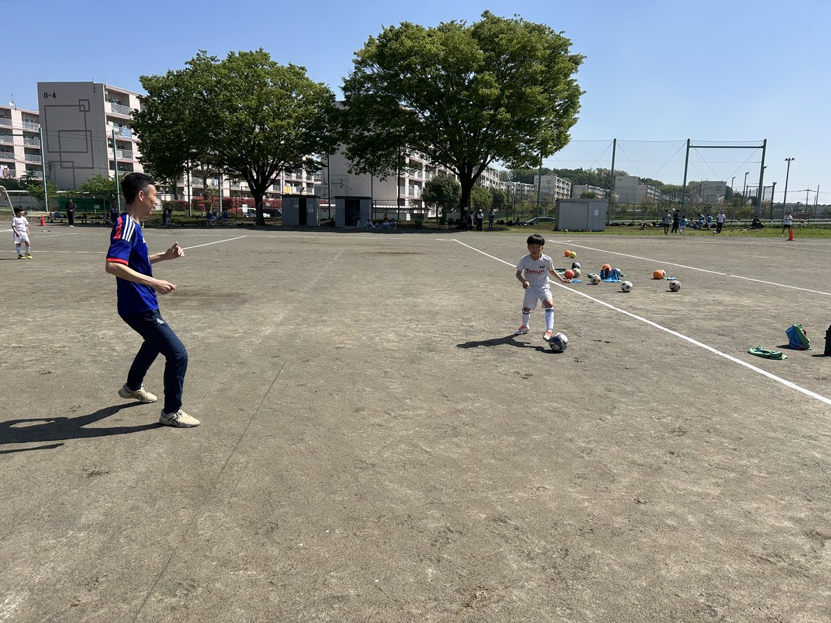 ⚽️4年生親子サッカー⚽️
🗓  令和8年4月11日(土)

本日は楽しく親子サッカーです⚽️