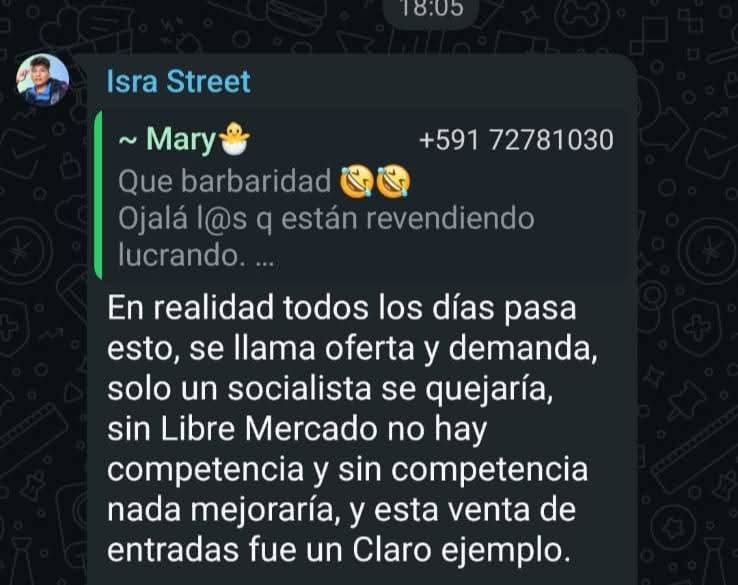 Made_MKS's tweet photo. DENUNCIA REVENDEDORES‼️
consiguieron entradas para PERÚ, CHILE, ARGENTINA Y BRASIL y quieren jubilarse con esta gira conbrando 4 VECES MÁS el precio original
Su Tiktok tiene nombre de:
isra.street
https://t.co/dO2ICAVTdc…
@btsmexico_ 
@RiseOnBangtanAr 
@btsbrasil_on 
@BTS_Chile https://t.co/B1rEnIrGZK