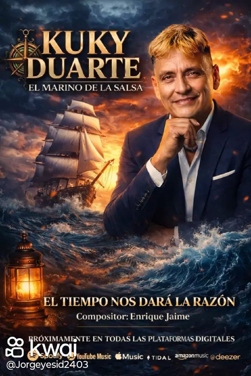 jydj20101's tweet photo. Muy pronto toda Colombia y el resto del mundo 🌎 podrá disfrutar de la nueva canción de KUKY DUARTE 
De la firma del Compositor ENRIQUE JAIME https://t.co/nMcM5L4mx2