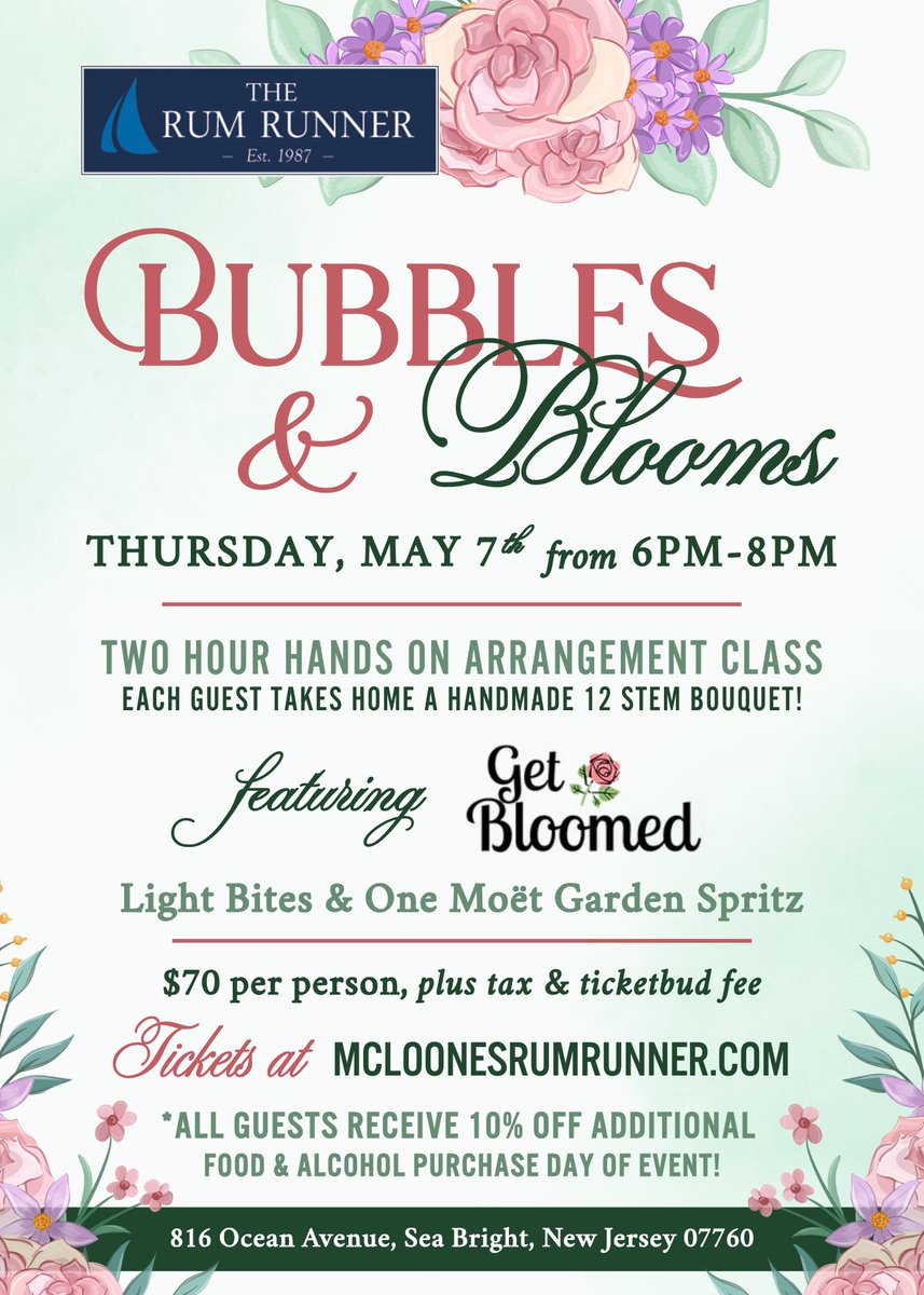 McLoones's tweet photo. Ready for Tequila, Mahjong, and Blooming Fun? Exciting waterfront events and more await you! - https://t.co/iZrssqMmdr https://t.co/EcQuGvUguu