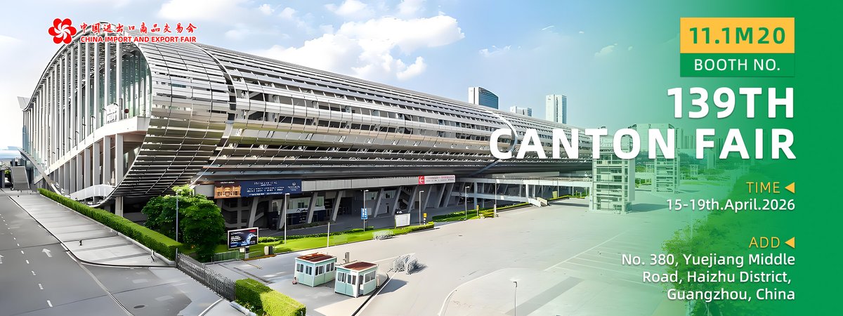 GiantFence's tweet image. Giant Fence is excited to join the 139th Canton Fair! 

📍 Booth 11.1M20
📅 April 15–19, 2026

Explore our reliable fencing solutions and meet our team face-to-face

🤝 Visit us for professional support and the best offers — see you there

#giantfence #chinafence #139thCantonFair