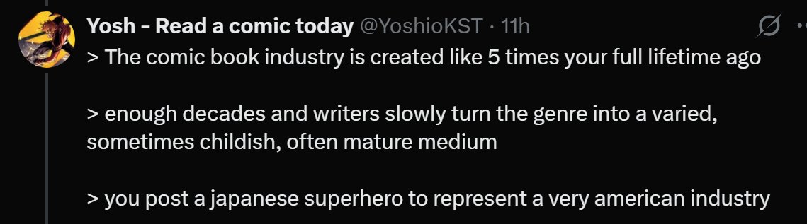 Yosh - Read a comic today tweet media