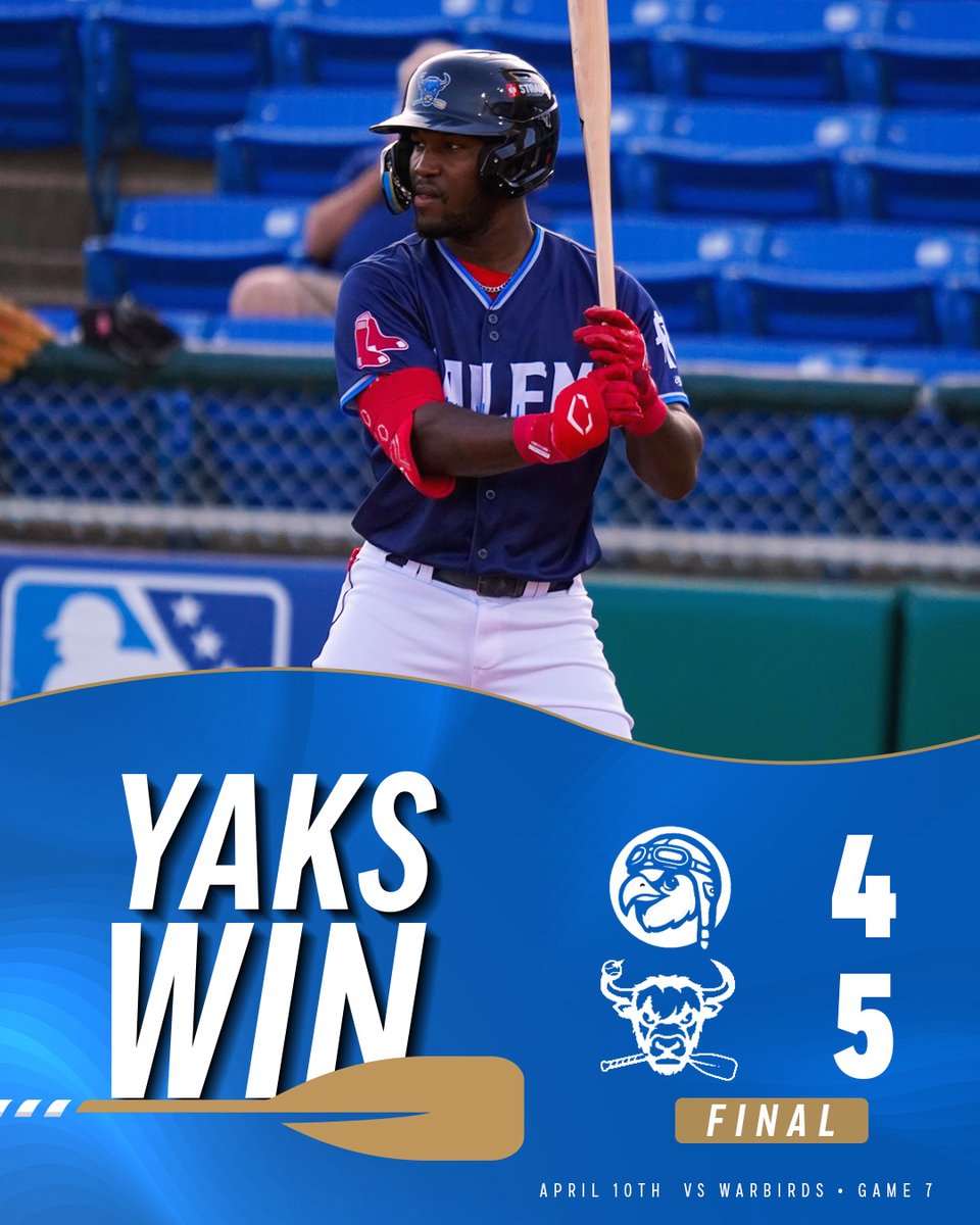 Keep the RidgeYaks wins coming!!! 

#YakAttack #GoYaks