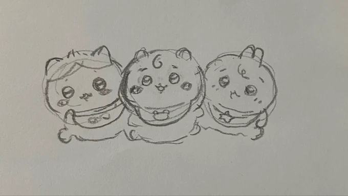 【#日々描く #絵次郎  397日目】
2025.3.9〜
・手の描き方p123
・パース塾 p38
・ポーズデッサン 
・今日の模写
ベビーちいかわ 