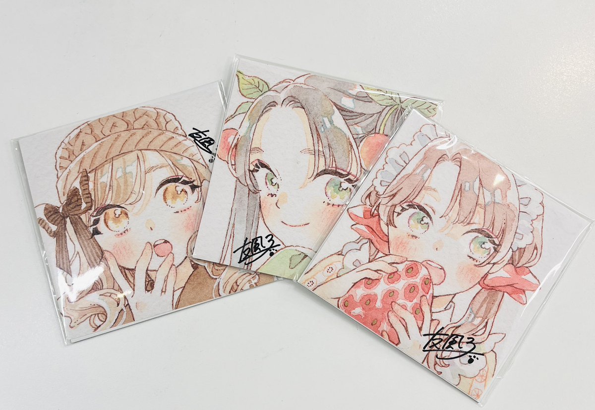 先月の友風子(@yufushi )ミニ個展でご好評いただいたミニジスターが