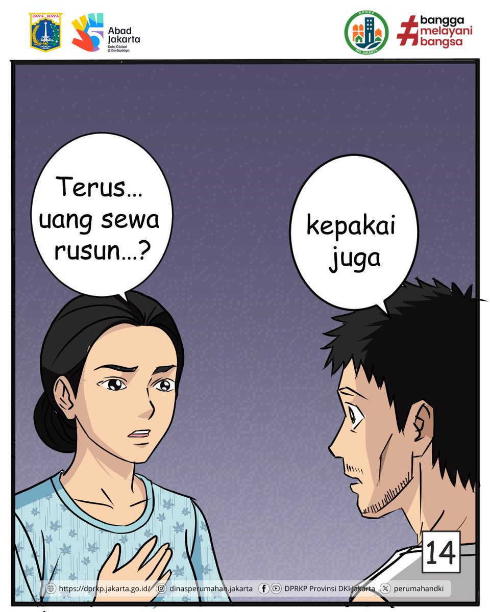 perumahandki's tweet image. #DPRKP #DinasPerumahan #PemprovDKI #DKIJakarta #KomikBangRus #JakartaKotaGlobal #LimaAbadJakarta #JagaJakarta