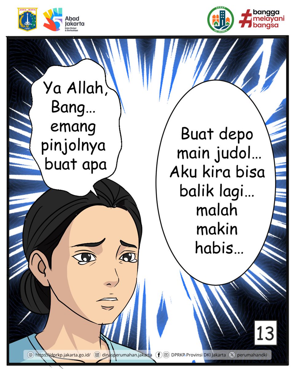 perumahandki's tweet image. #DPRKP #DinasPerumahan #PemprovDKI #DKIJakarta #KomikBangRus #JakartaKotaGlobal #LimaAbadJakarta #JagaJakarta