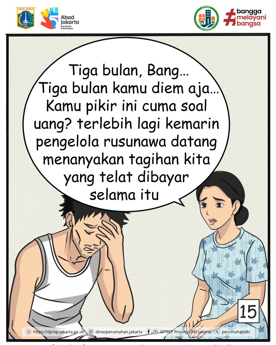 perumahandki's tweet image. #DPRKP #DinasPerumahan #PemprovDKI #DKIJakarta #KomikBangRus #JakartaKotaGlobal #LimaAbadJakarta #JagaJakarta