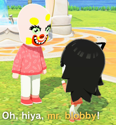 Mortefixion's tweet photo. also made Mr blobby... Morté and Mr Blobby bonded over gooning...
~ https://t.co/pBpBShctcq