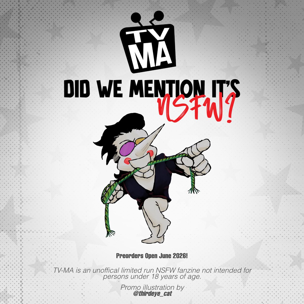 TV-MA Zine 2026 tweet media