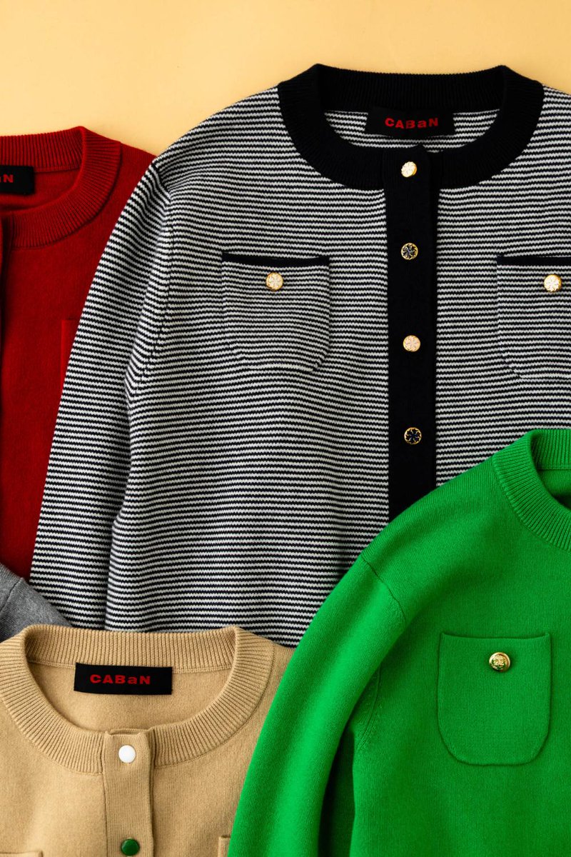 【限定品】Gallery CABaN CABaN by Hand カーディガン 今日】「キャバン」が、「CABaN by Hand」のカーディガンを新