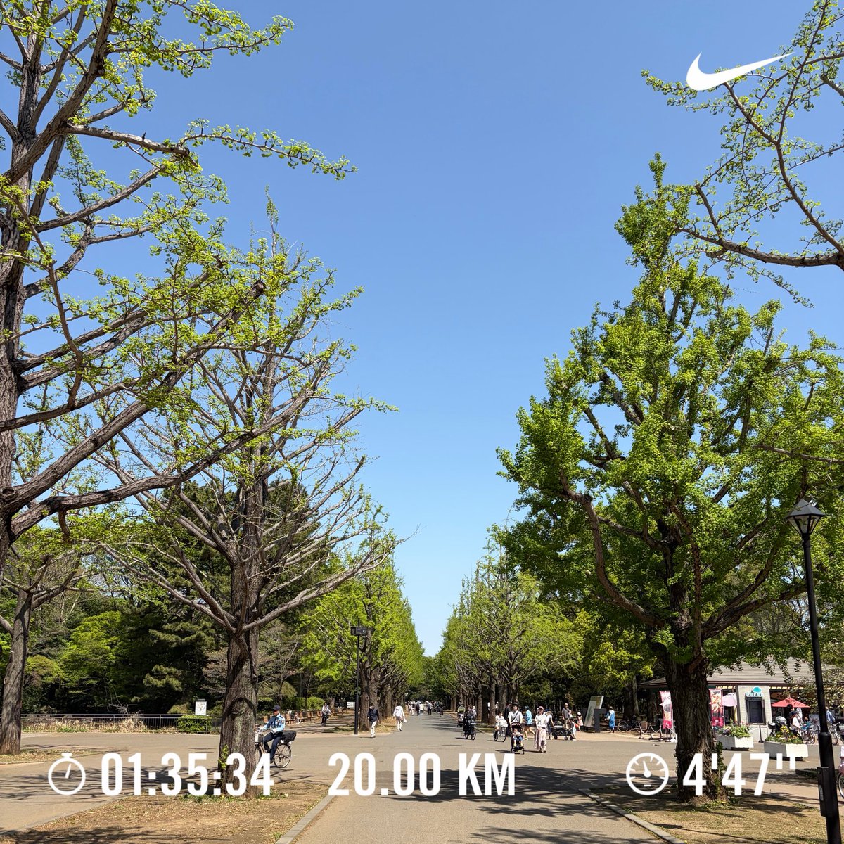 haroki18's tweet photo. 朝ラン20km🏃‍➡️👟💨
@4'47
快晴☀️過ぎて暑かった😳 https://t.co/K0u2ciYRlE