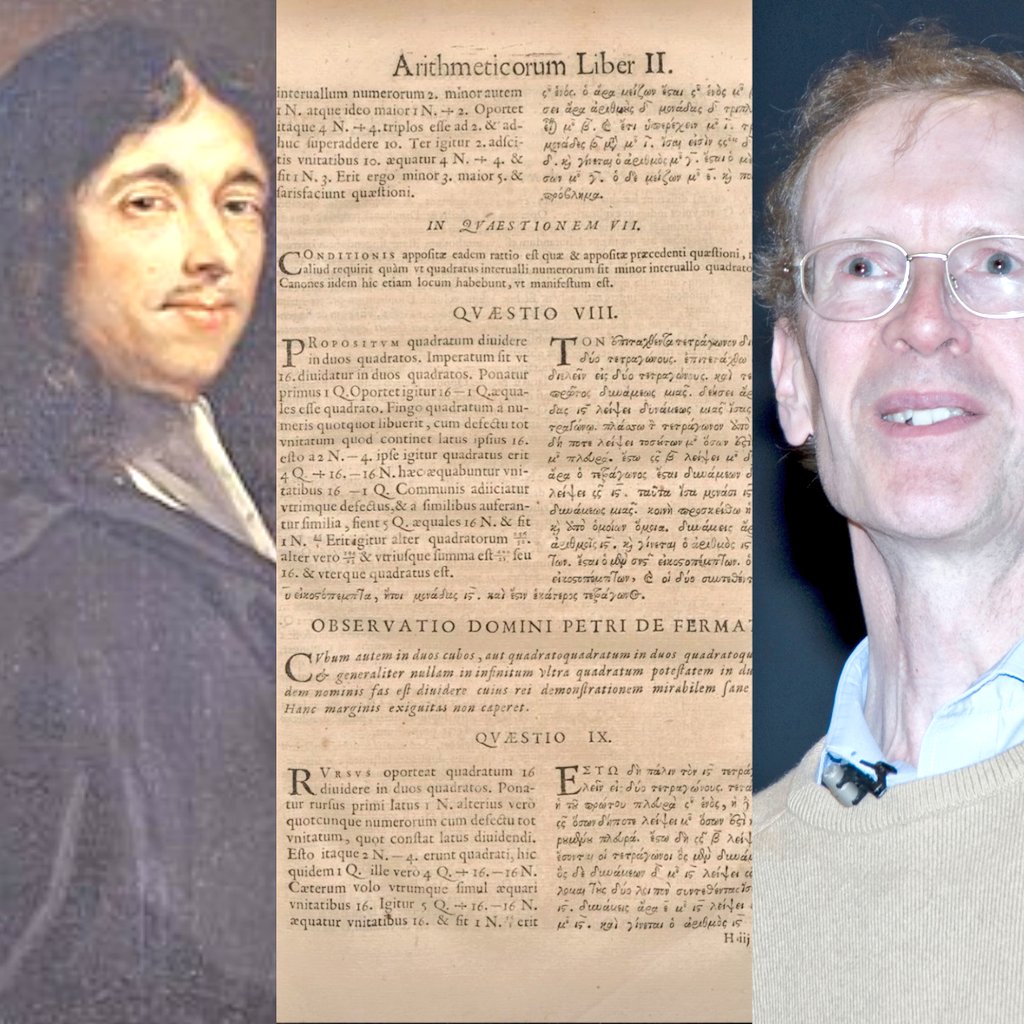 Math_files's tweet image. On this day, the world celebrates the birthday of Andrew Wiles—the man who conquered a 350-year-old mystery.

For more than 350 years, one mathematical problem defeated every genius who tried to solve it. It was called Fermat's Last Theorem. 

In 1993, one man finally cracked