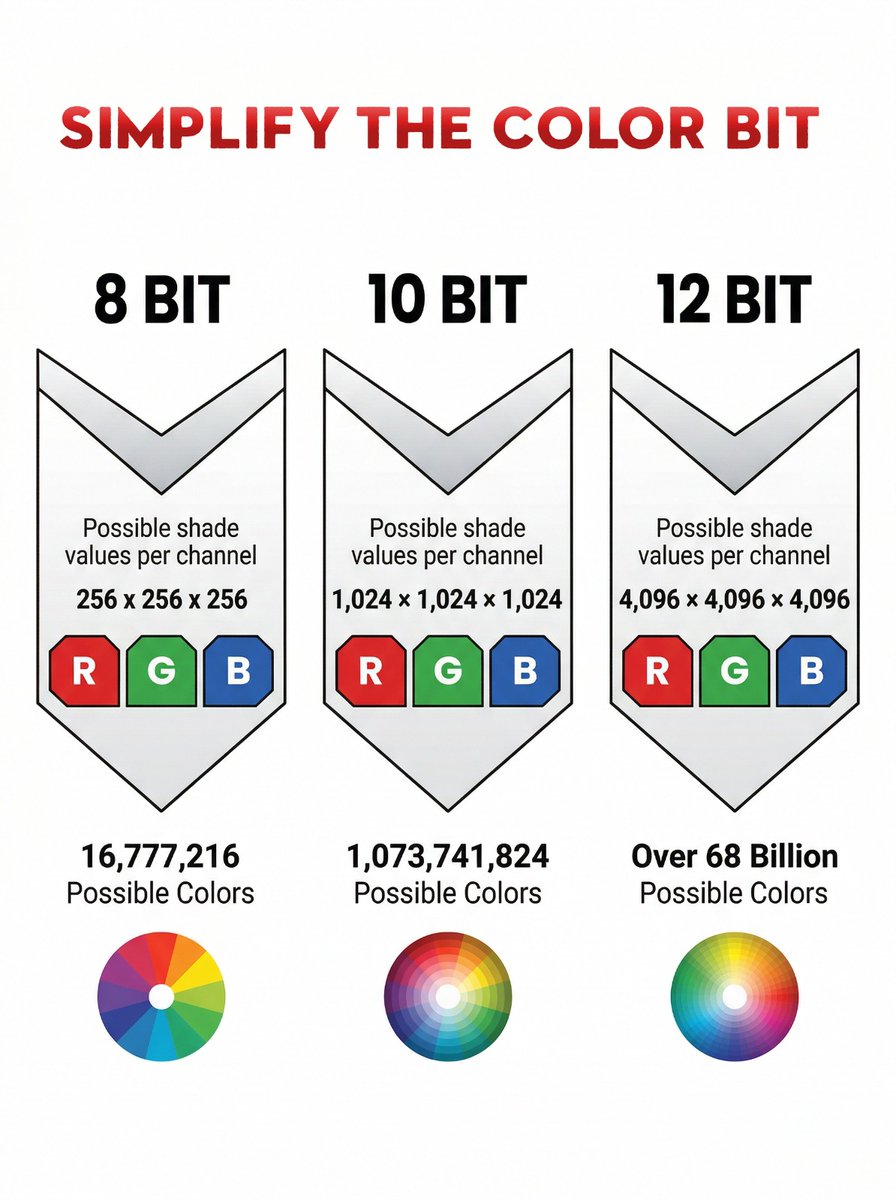 Byte Colors From millions to billions of colors explained